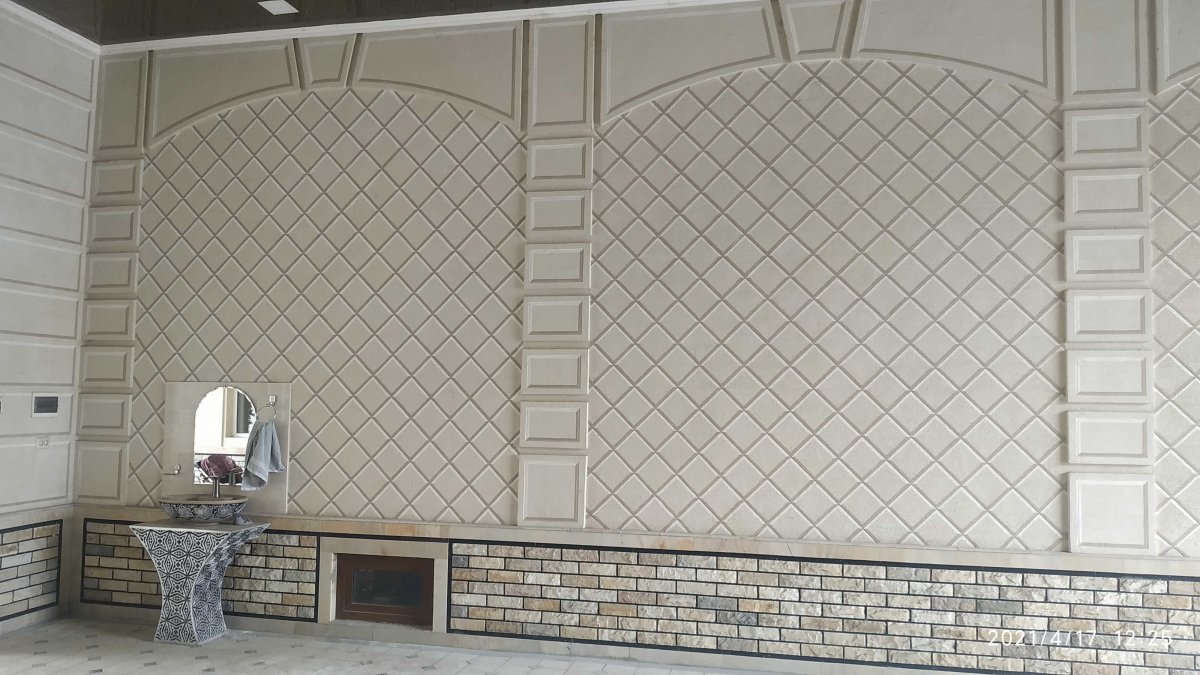 Томчи травертин фасад