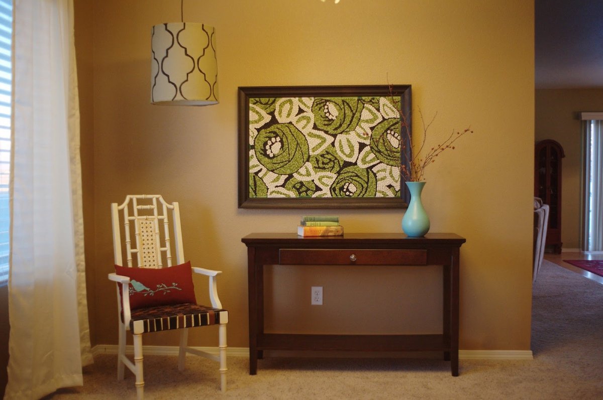 Вязаные салфетки в интерьере