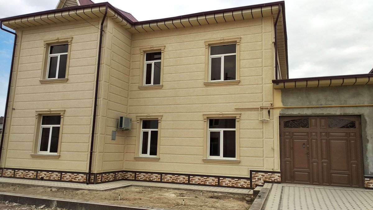 Травертин фасад Ургенч