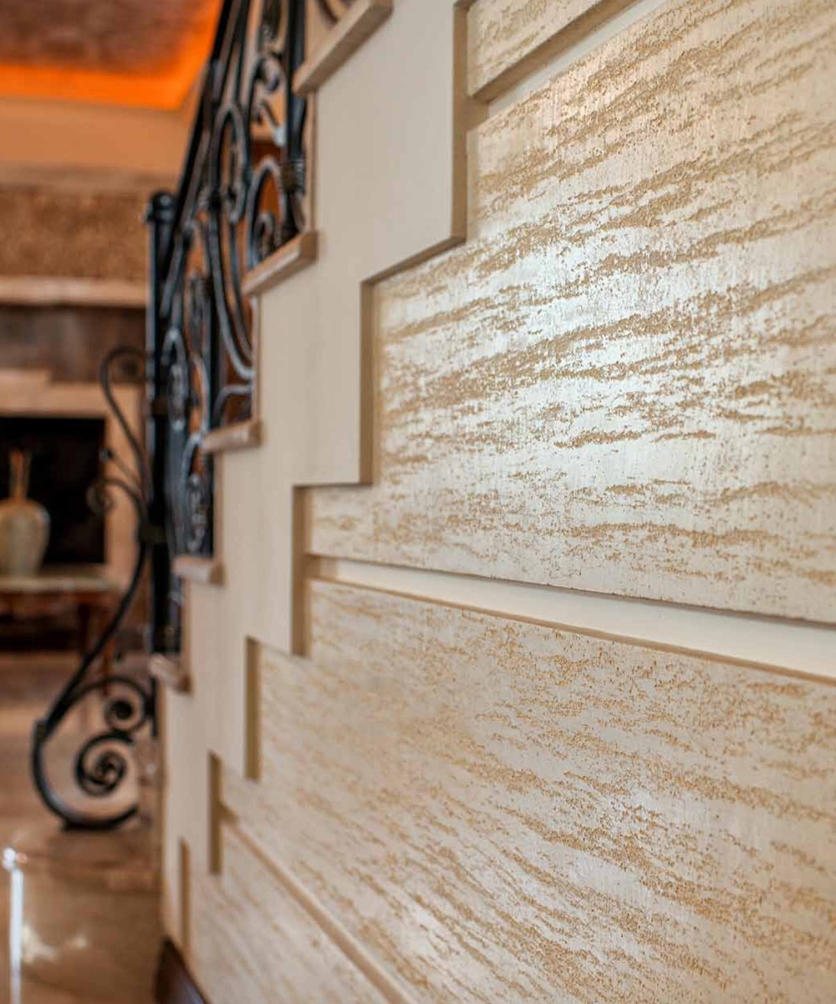 Травертин фасад ишлари