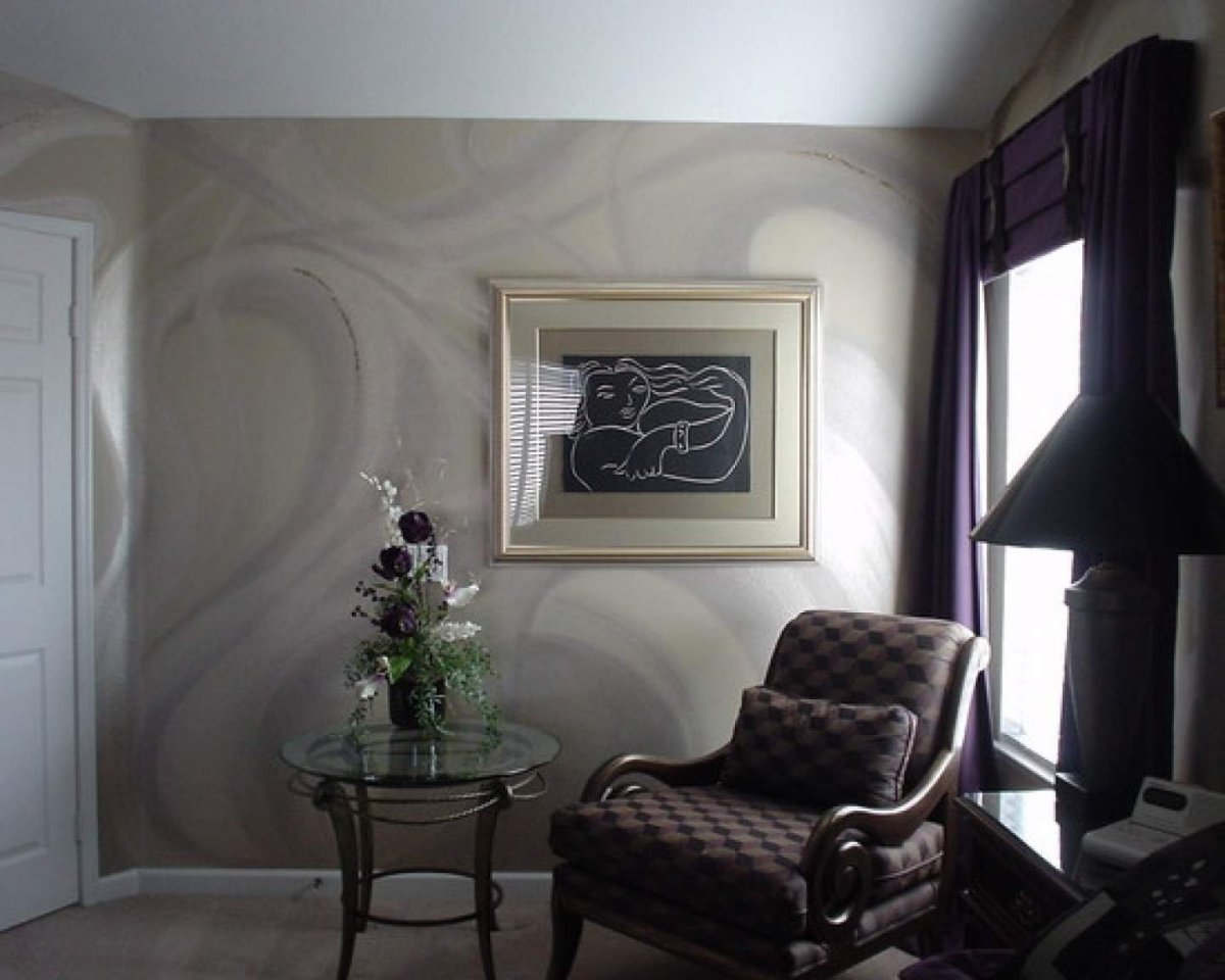 Градиентная краска для стен