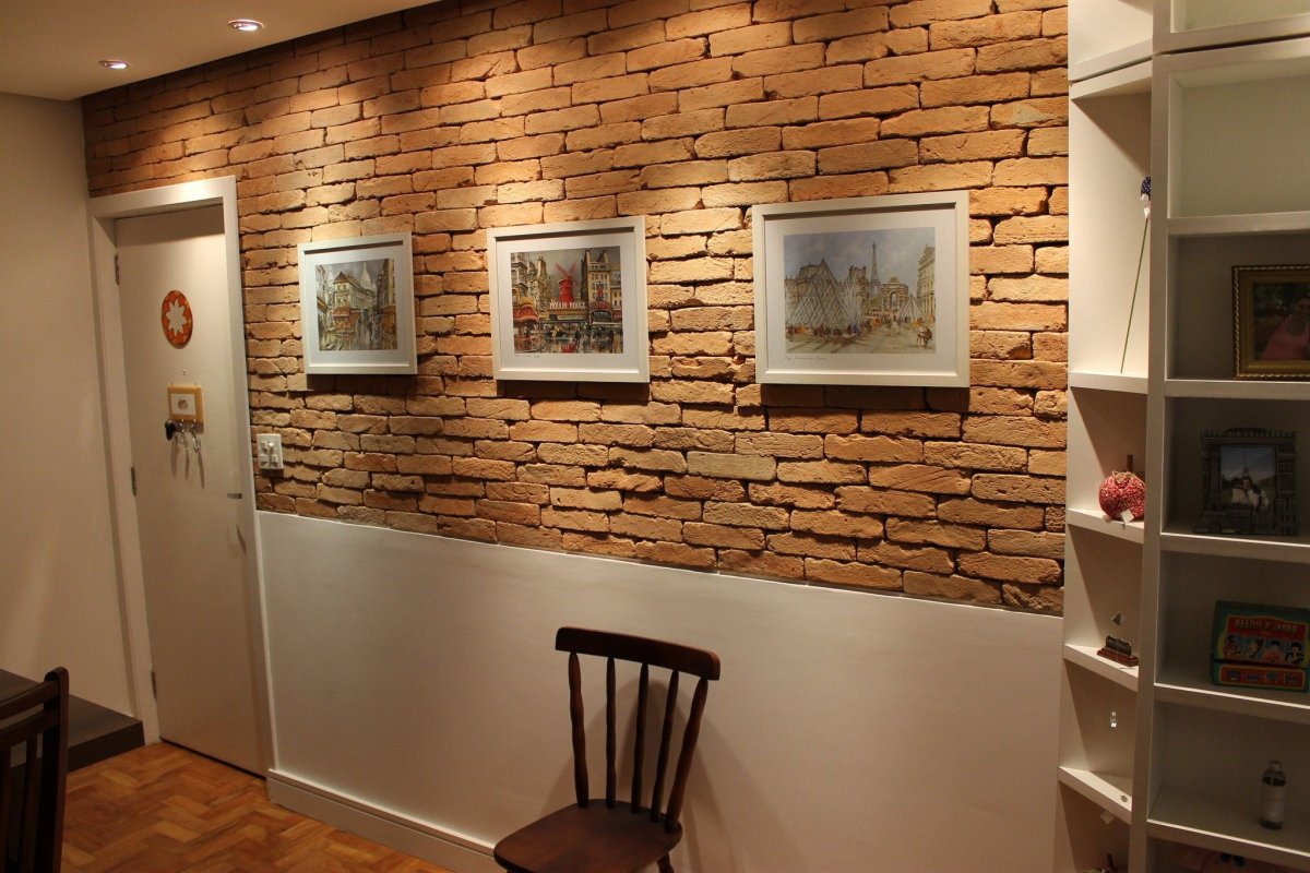 Кирпичная стена доски