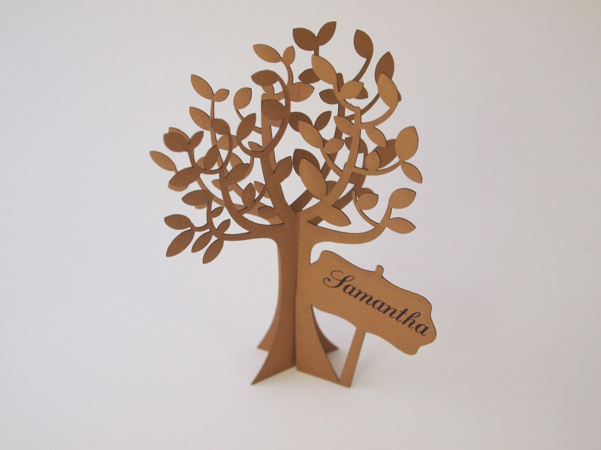 Дерево лазерная резка макет