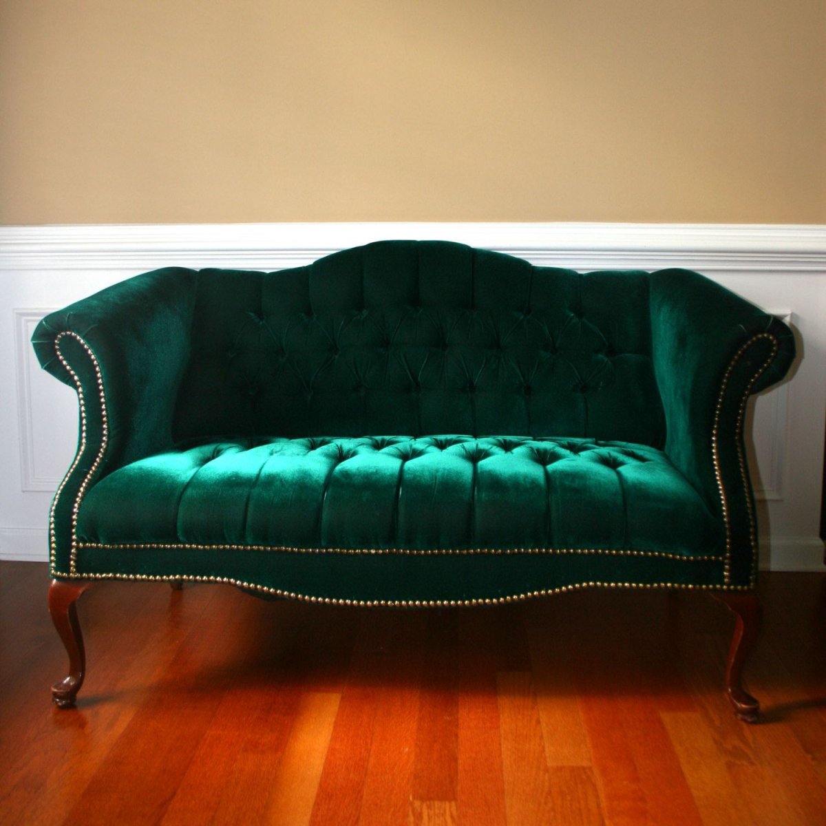 Chesterfield диван изумруд