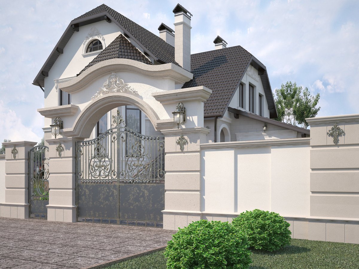 Дом в стиле Нео класицизм