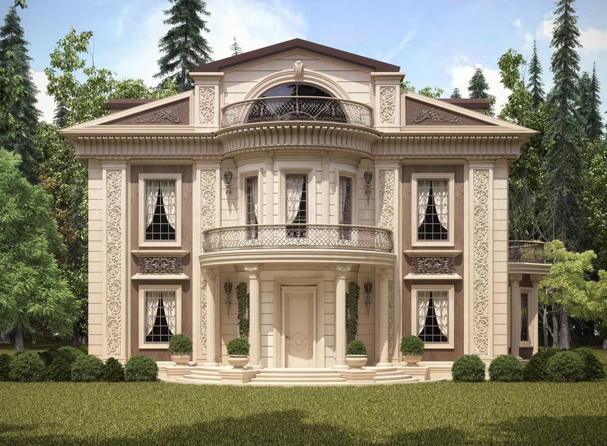 ТОПДОМ экстерьер неоклассический