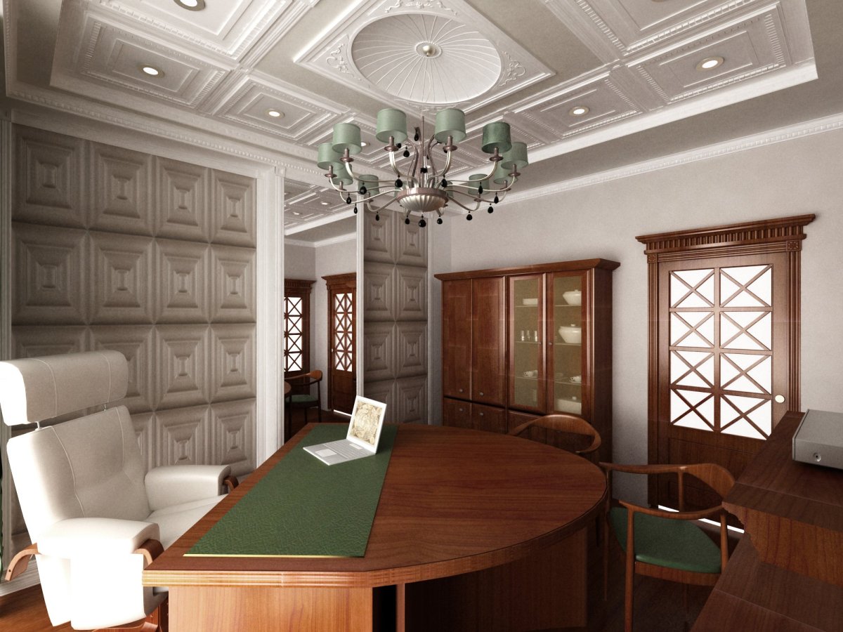 Интерьер кабинета Генерала