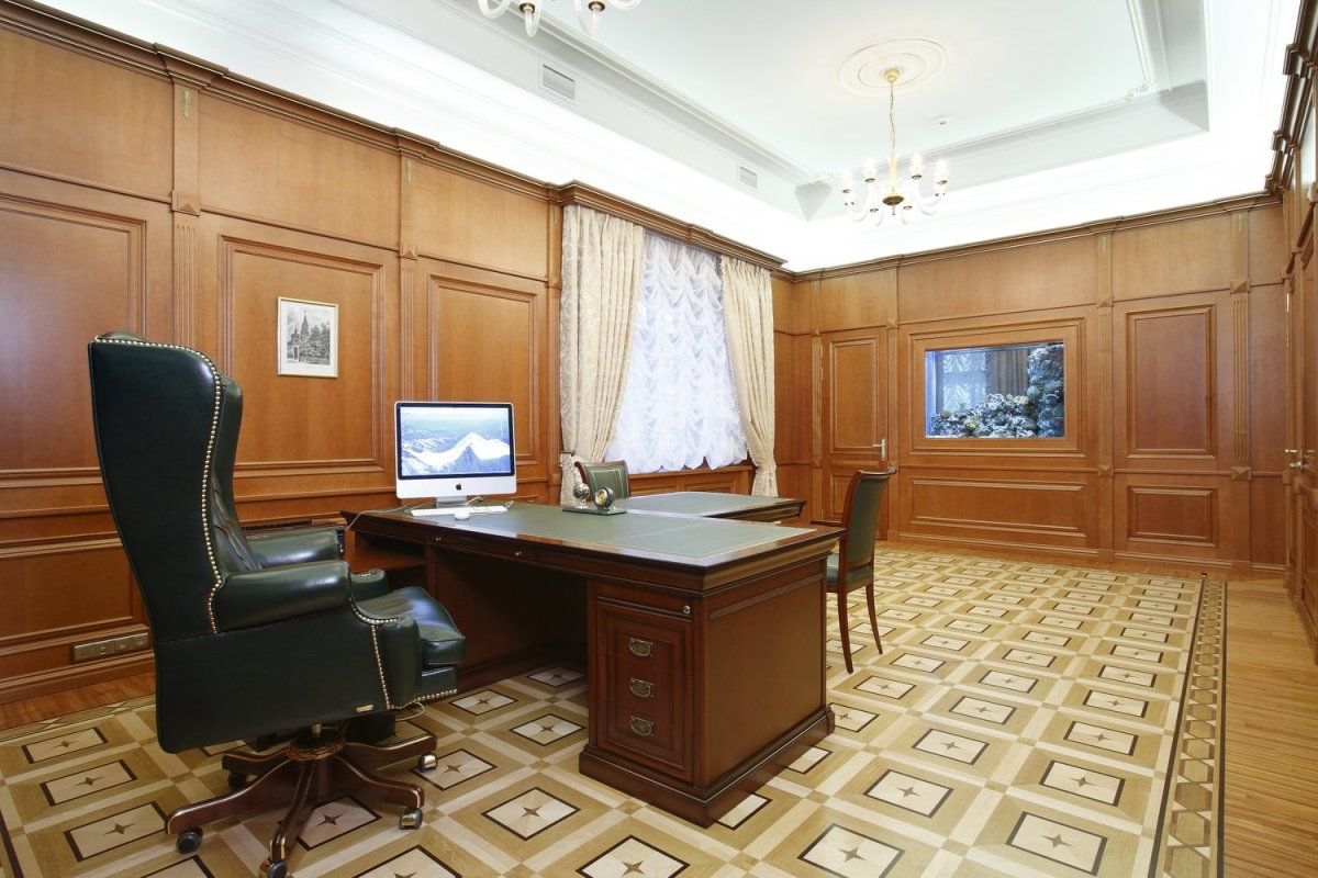 Дизайнерский кабинет руководителя