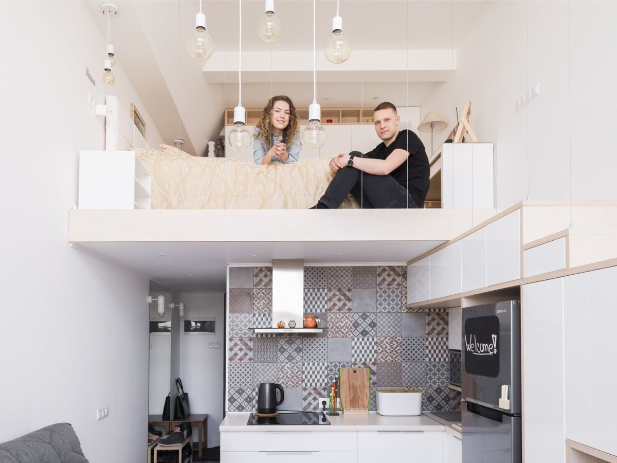 2х этажная квартира