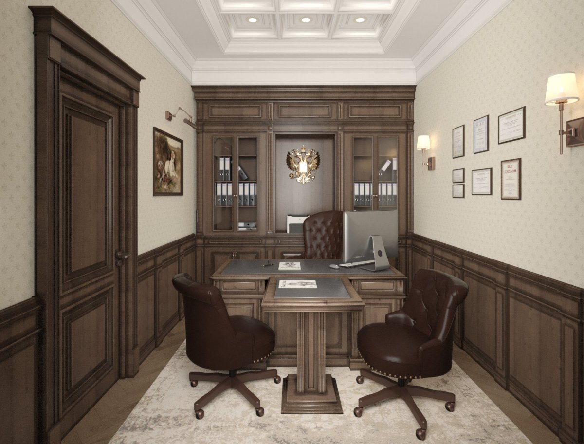 Шикарный кабинет руководителя