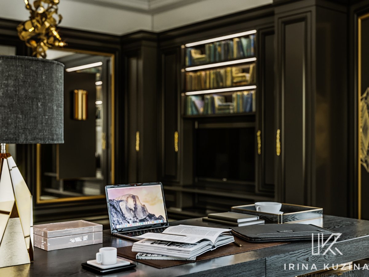 Кабинет руководителя интерьер современный