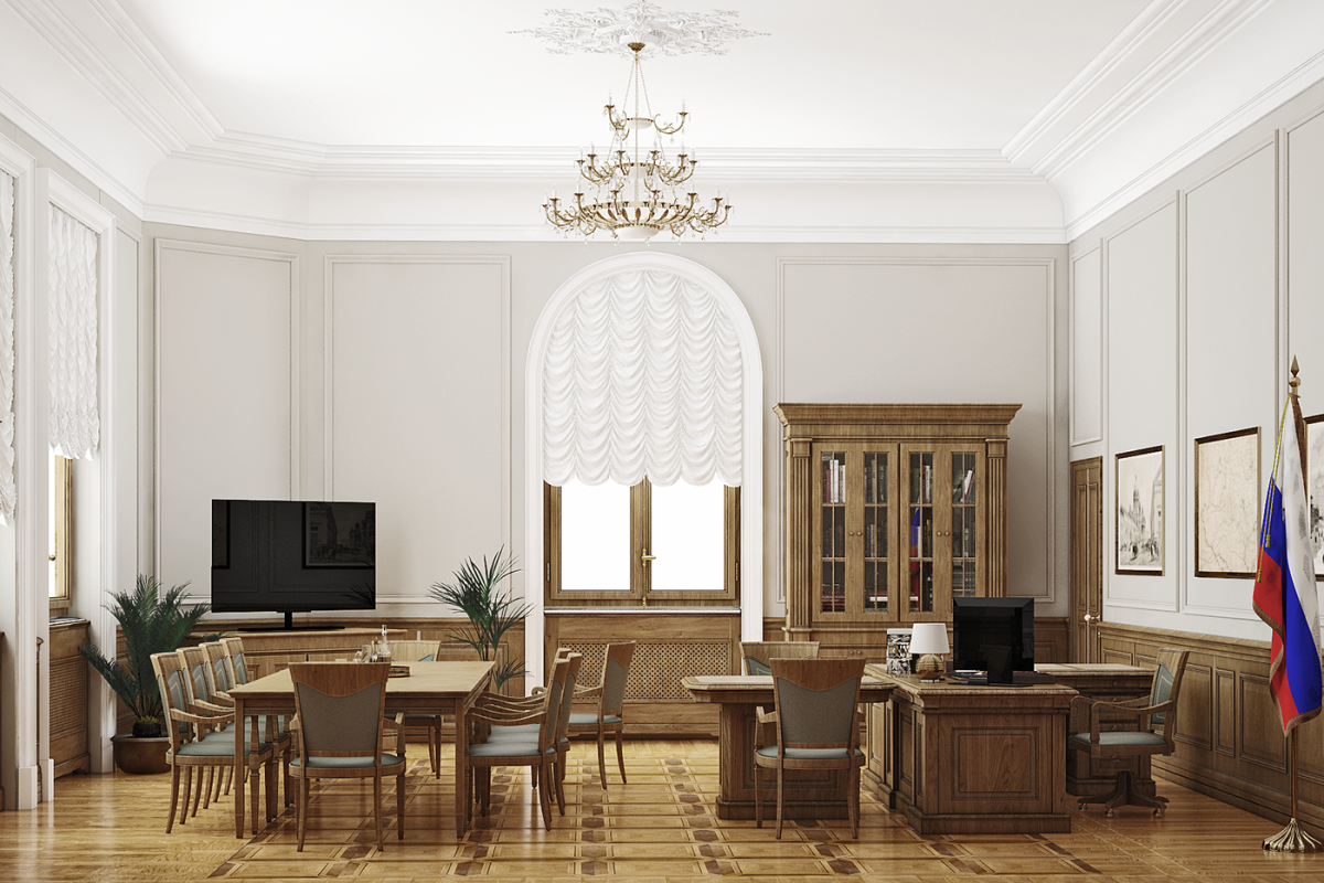 Интерьер кабинета Генерала