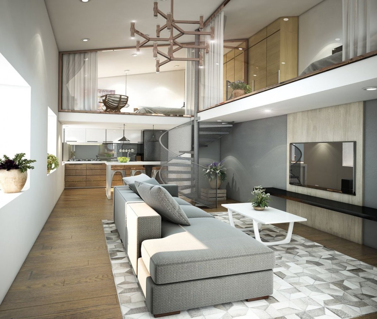 Хайфлэт лофт