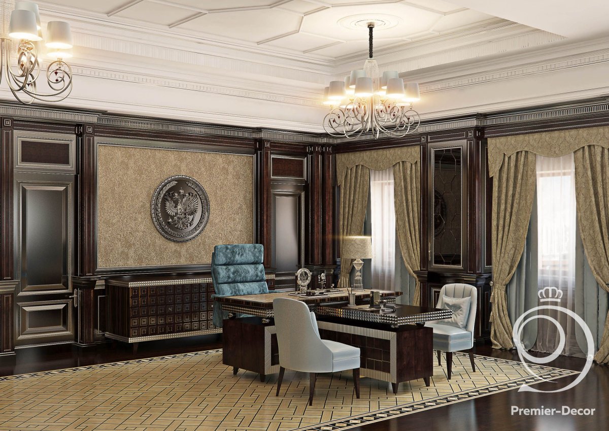 Кабинет в стиле Ампир