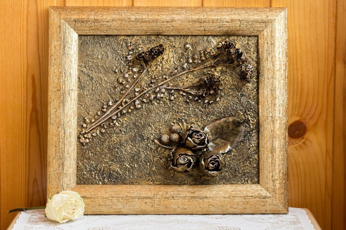 Гербарий в рамке