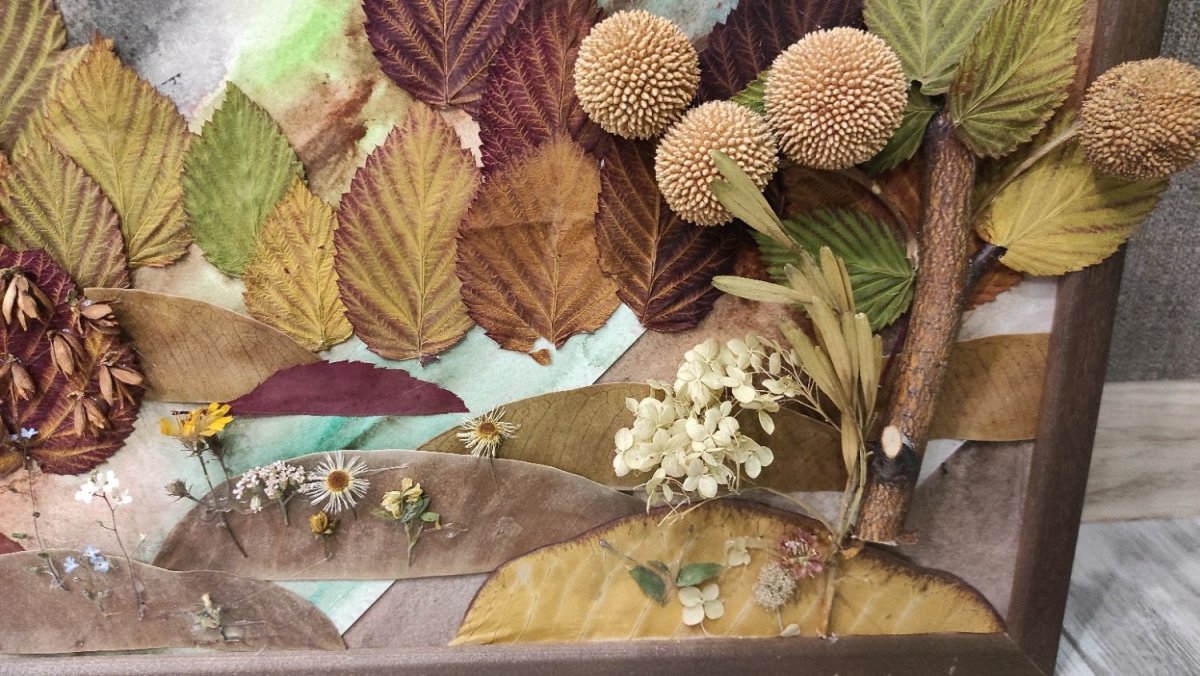 Настенное панно своими руками из природных материалов