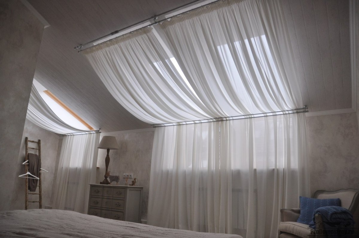 Спальня на мансарде