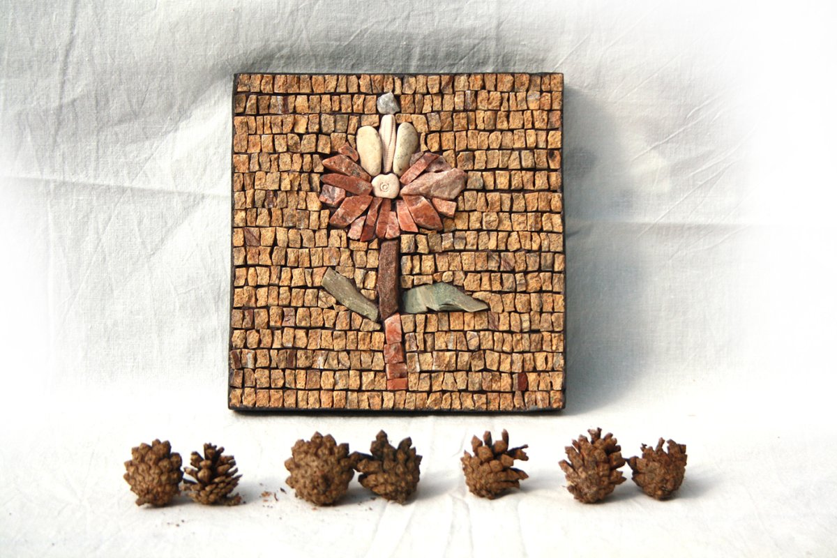 Мозаика из гальки книга