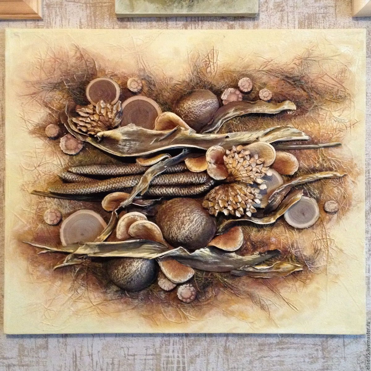 Флористический коллаж