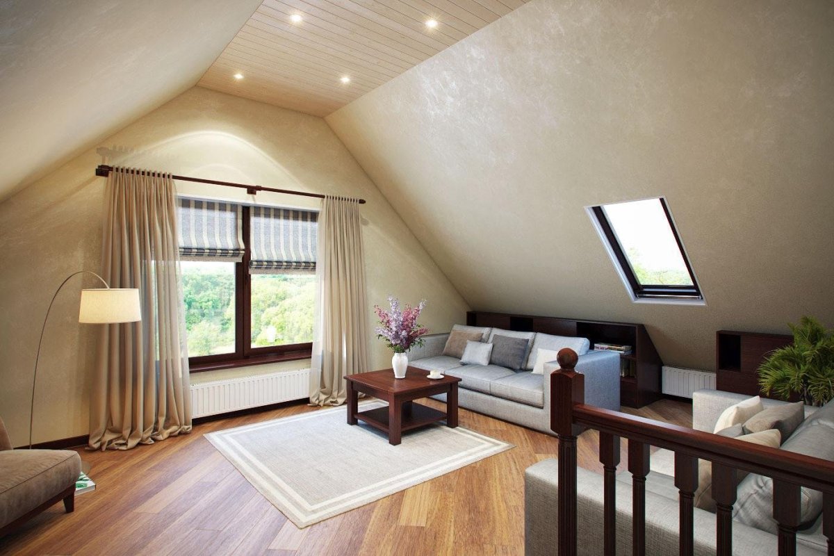 Шторы на треугольные окна