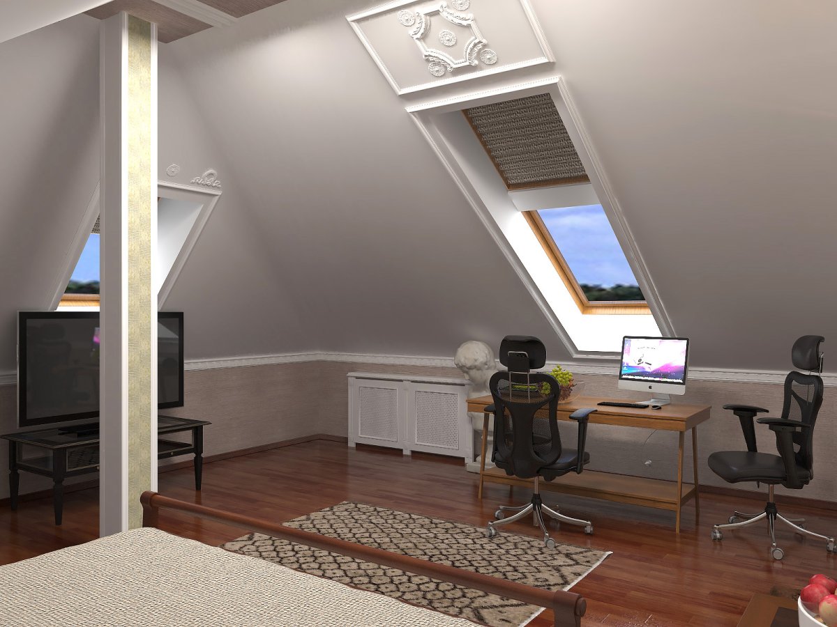 Проект мансардного этажа