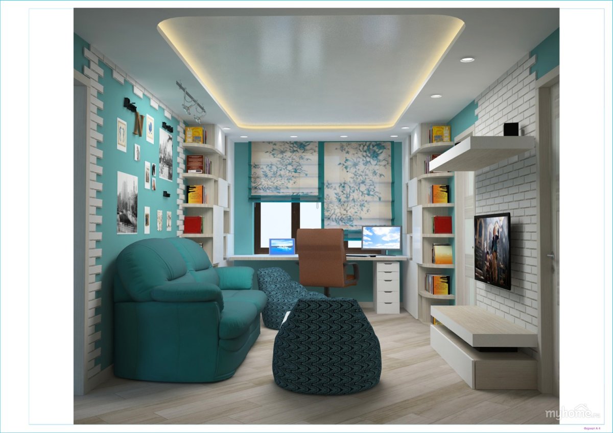 Интерьеры однокомнатных хрущевок