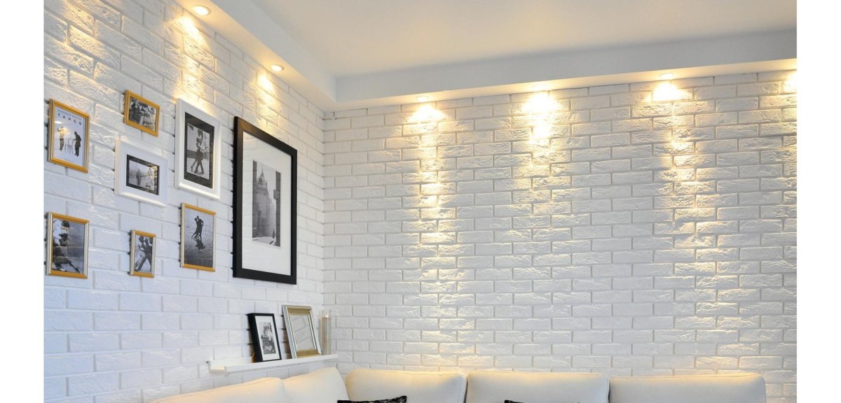 Монтаж декоративного кирпича