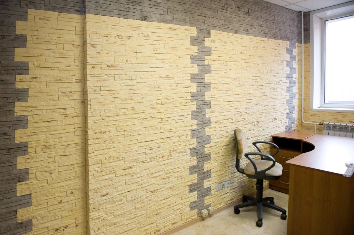 Декоративный кирпич в интерьере