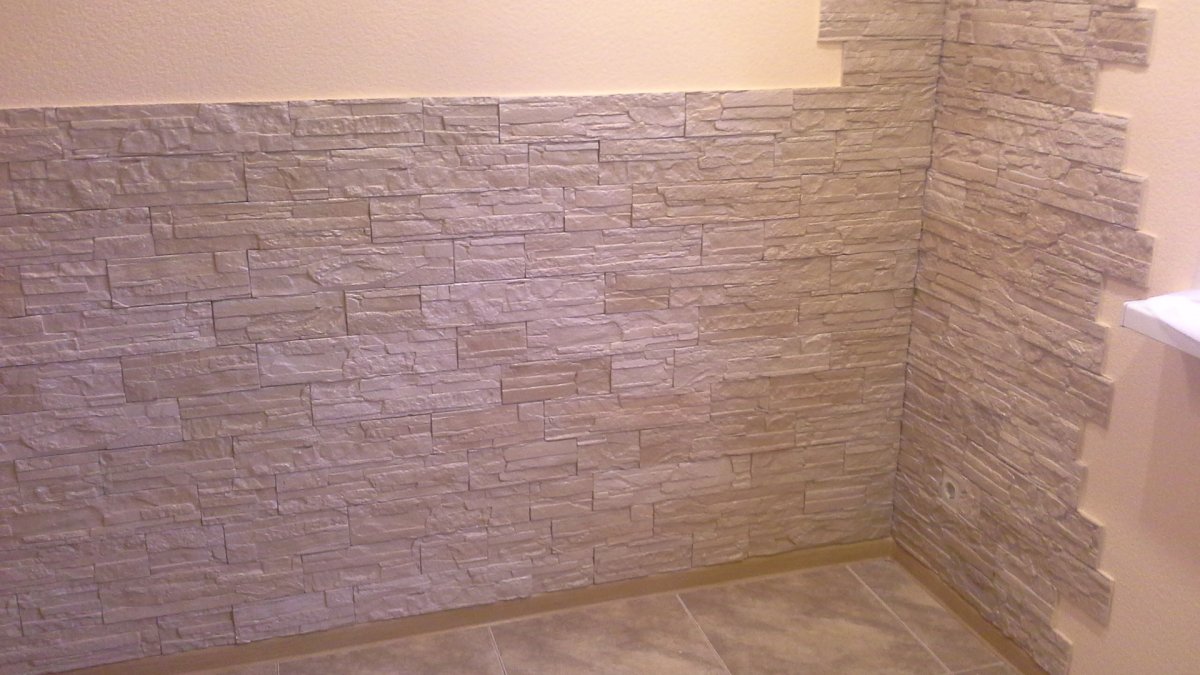 Гипсовая штукатурка под кирпич