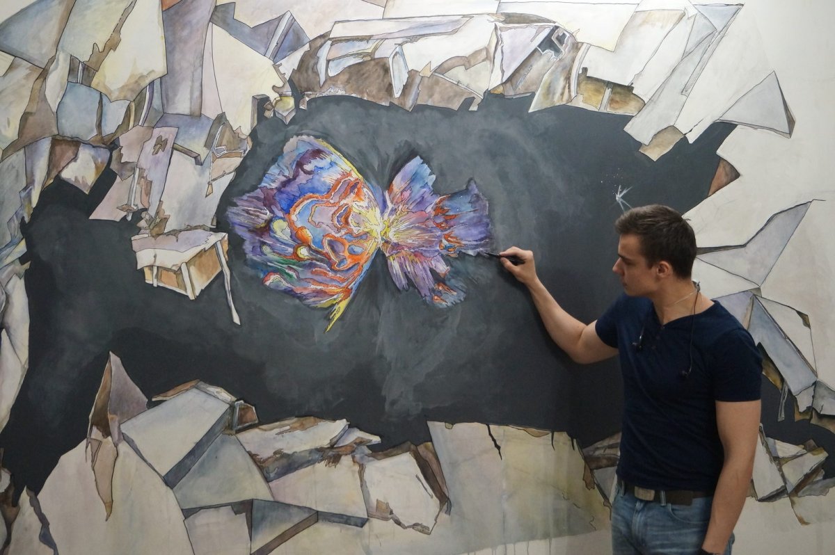 Граффити цветные