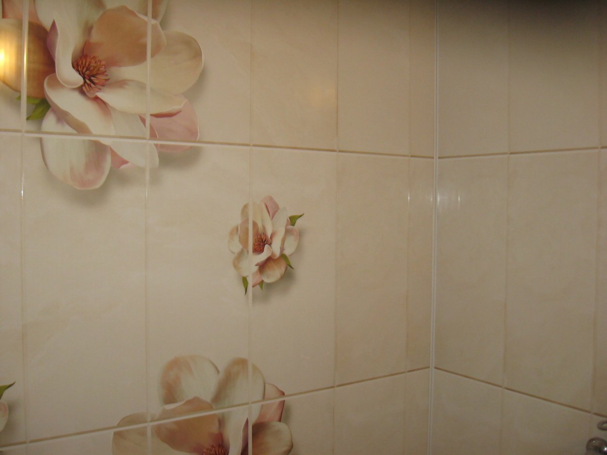 Панель ПВХ 2-Х секционная голубая 8 мм 3000х200