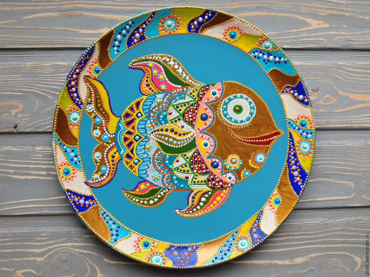 Сибирские гуляния тарелка декоративная