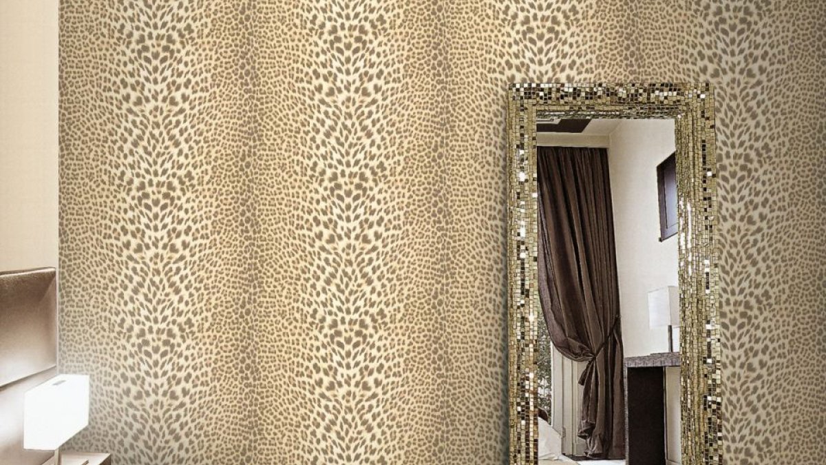 Кожаная стена в интерьере