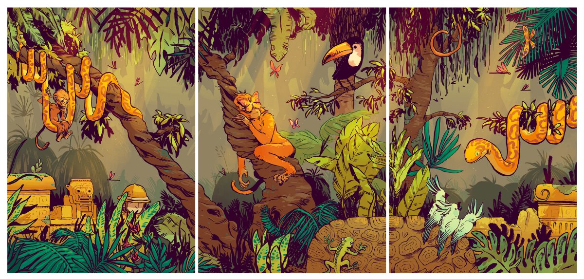 Джунгли Графика