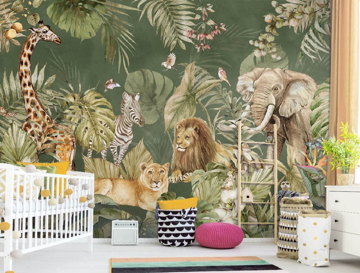 Фотообои на стену джунгли