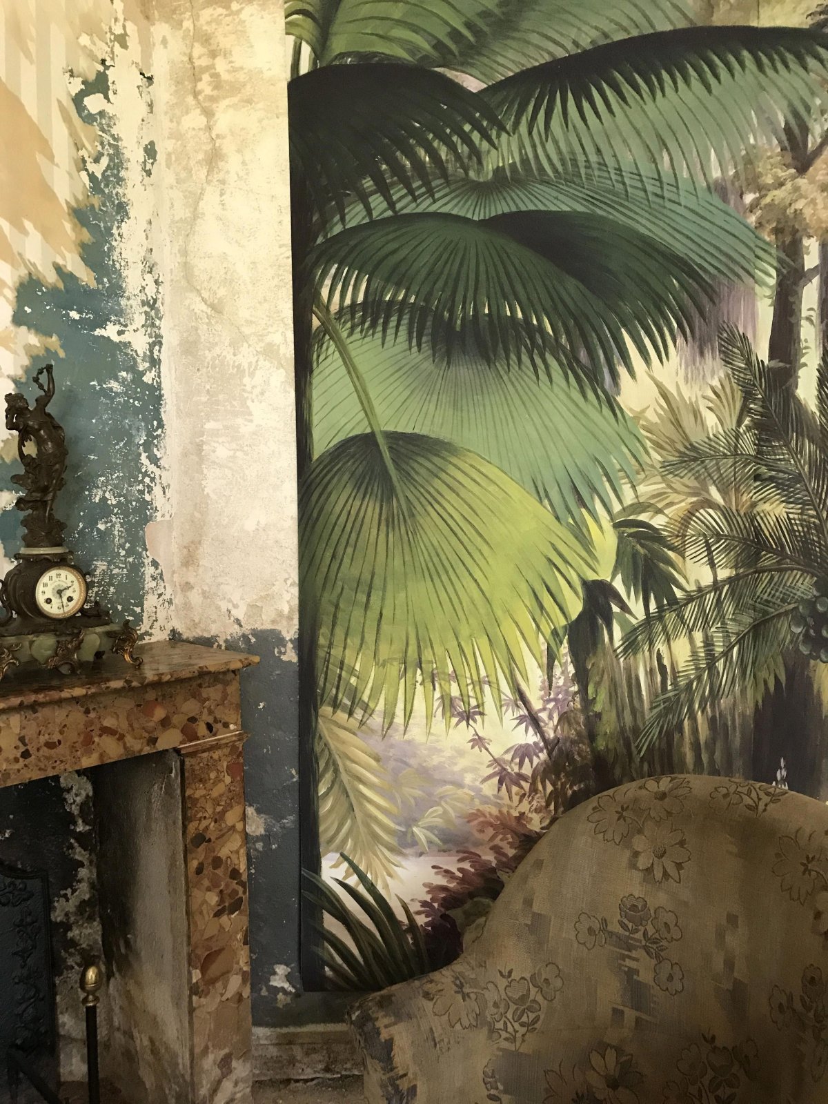 Роспись стен джунгли