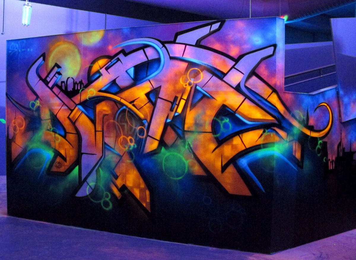 Рик и Морти Рик неон