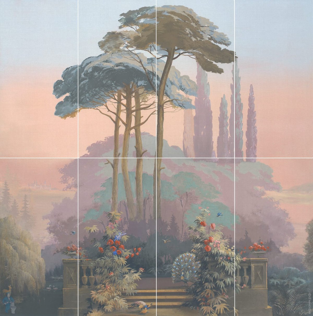 Панно Жасмин Керама