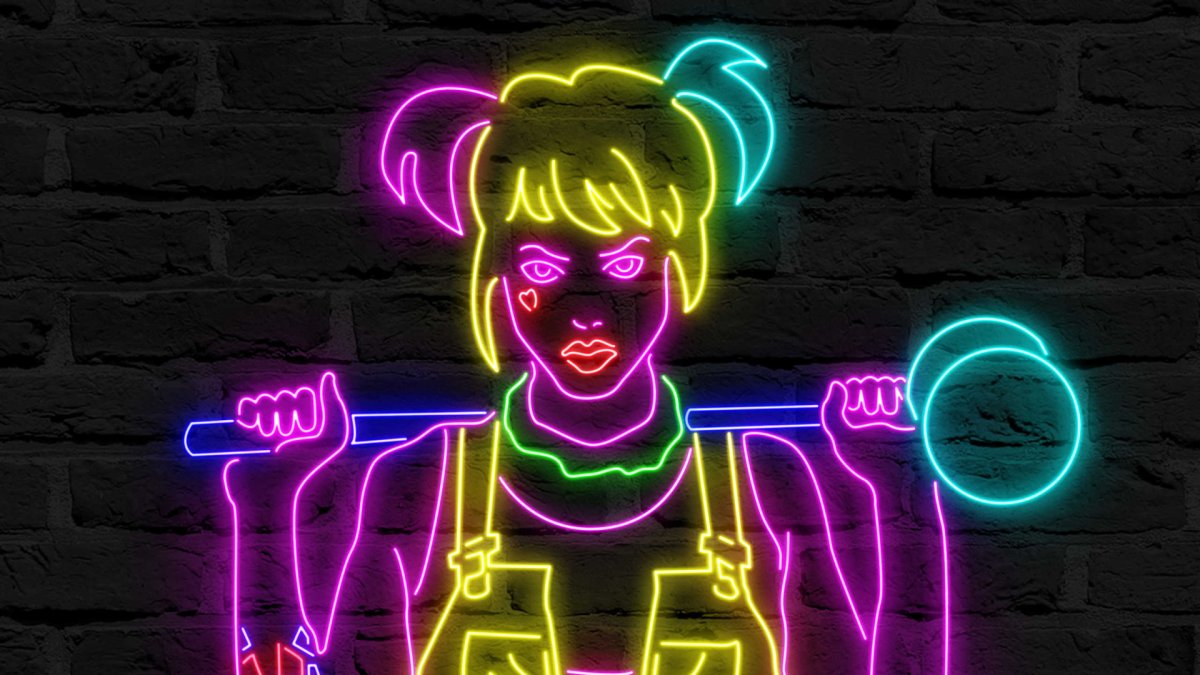 Неон вывеска арт