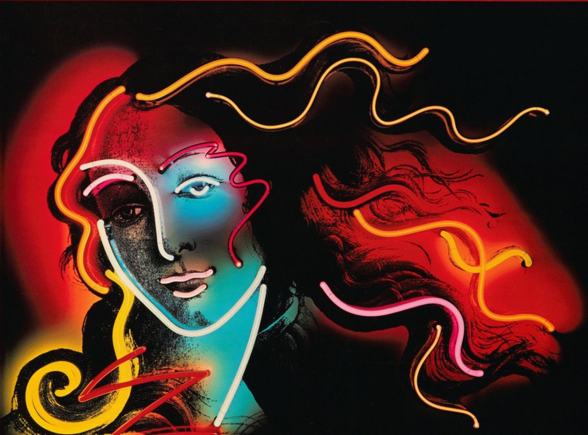 Картина с неоновой подсветкой