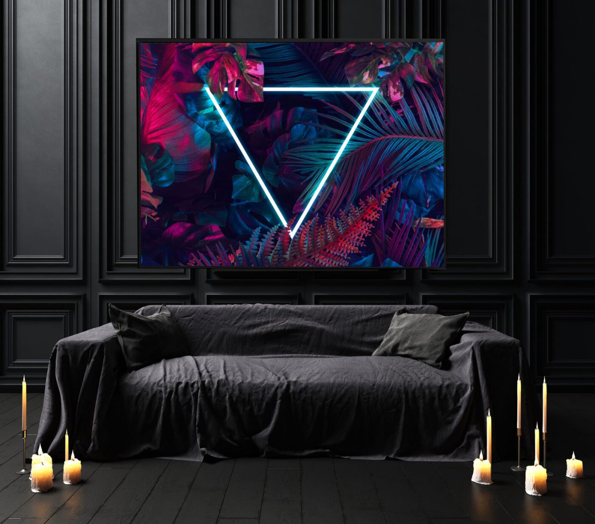 Неоновые граффити