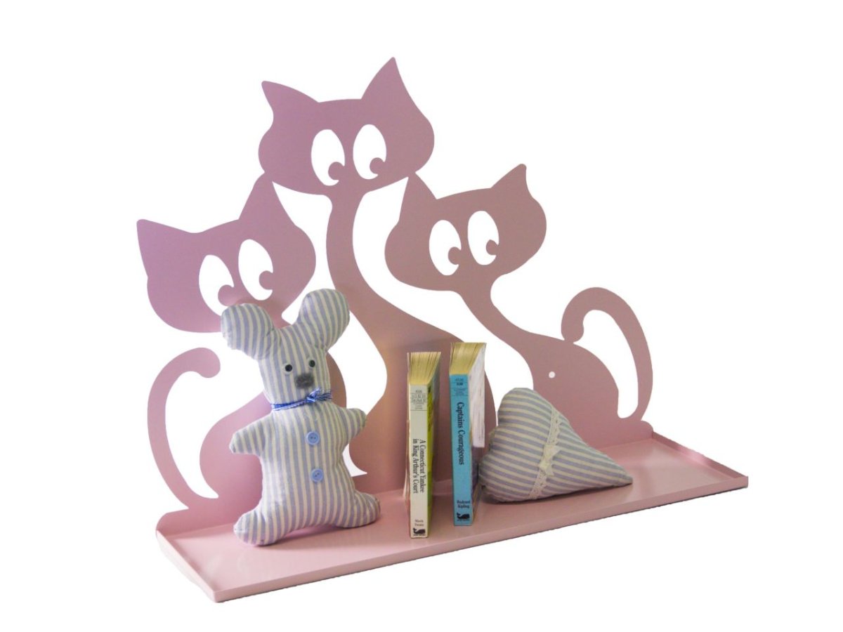 Фигурки кошек для полки