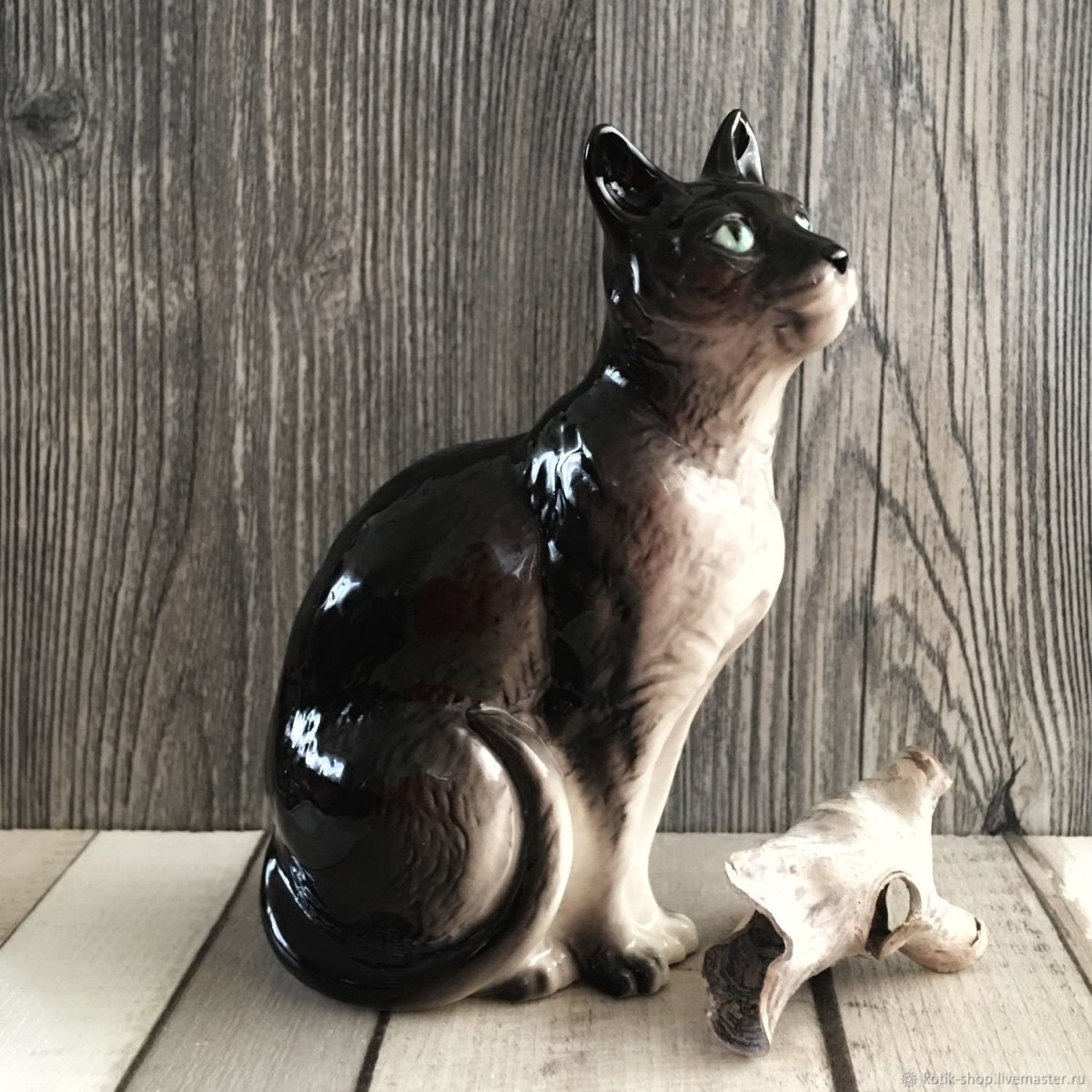 Кот лежит силуэт