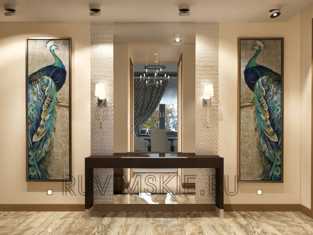 Прихожая в стиле ар деко