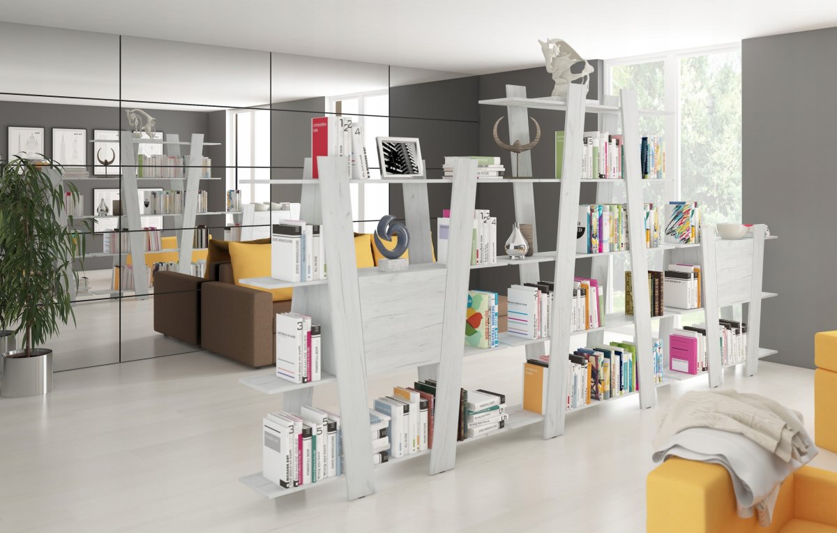 Стеллаж икеа дуб сонома