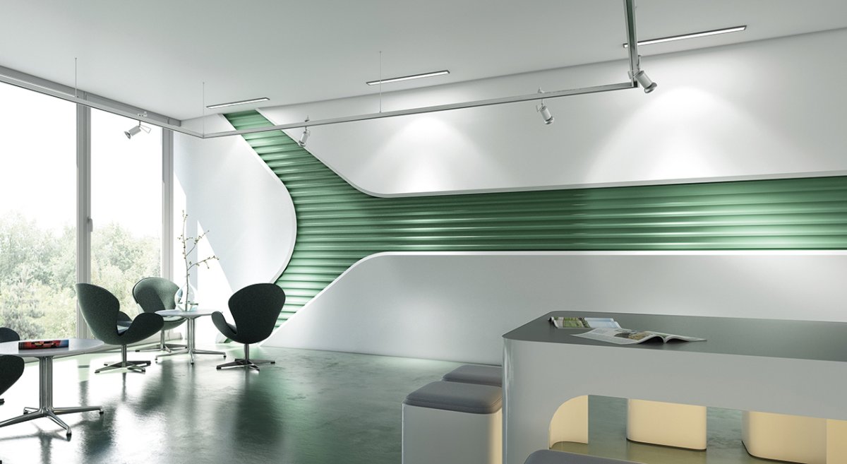 3д панели Zaha