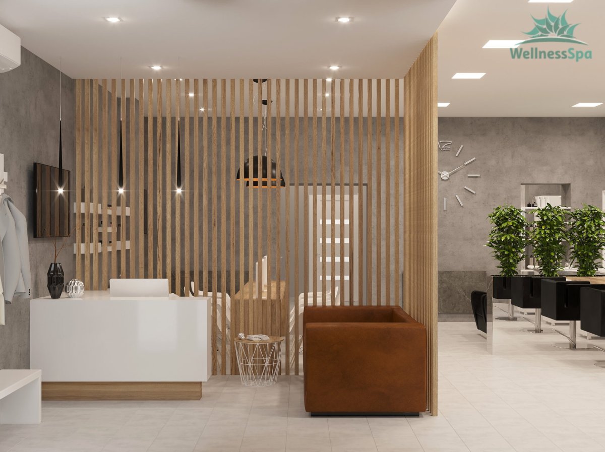 Зонирование в салоне красоты