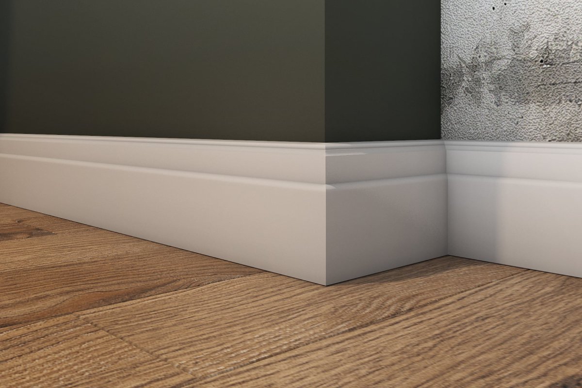 Плинтус в цвет стен