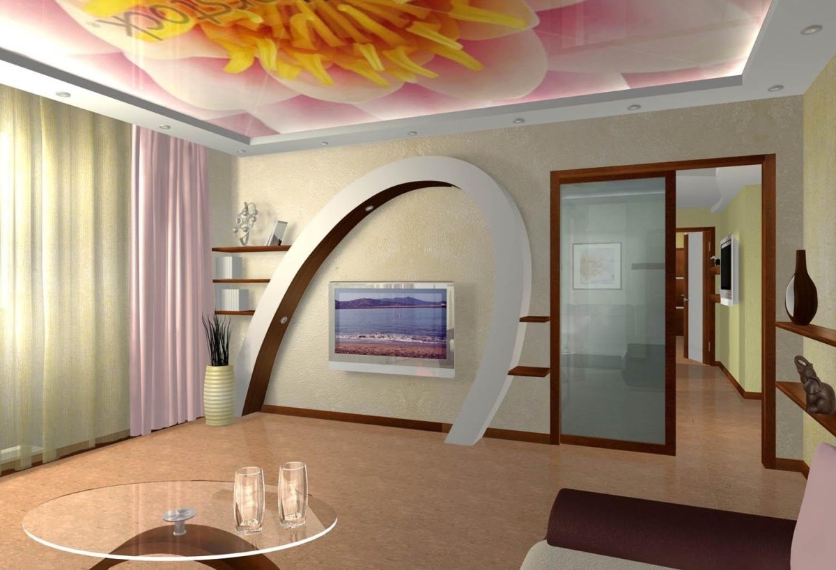 Ниши в стене для телевизора