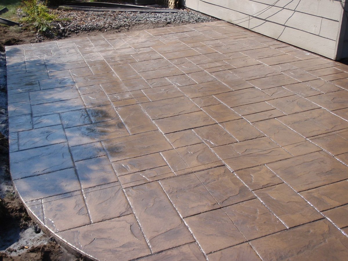 Состав на печатный бетон